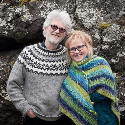 Funi Bára Grímsdóttir and Chris Foster